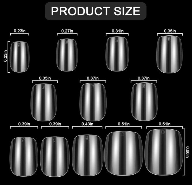 Sweet Treats Nail Set Size Small