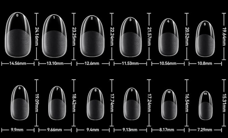 "Urban Camo" Camouflage Accent Press-On Nails | Medium Round Size Large