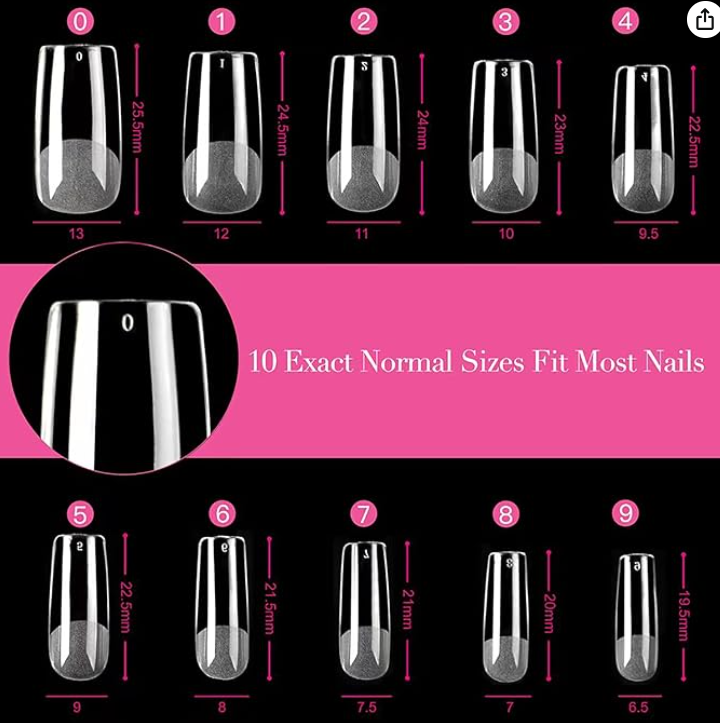 Midnight Gaze Black Cat Eye Press-On Nails | Medium Square Size Medium