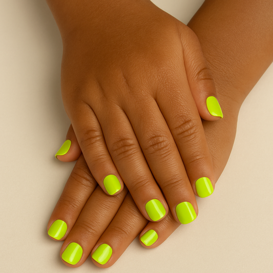 Sunshine Pop - Kids' Press-On Nails (Size Small)