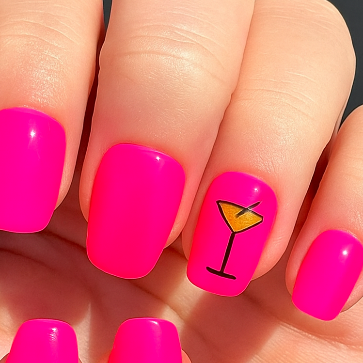 Happy Hour - Short Square (Size Medium)-CLEARANCE