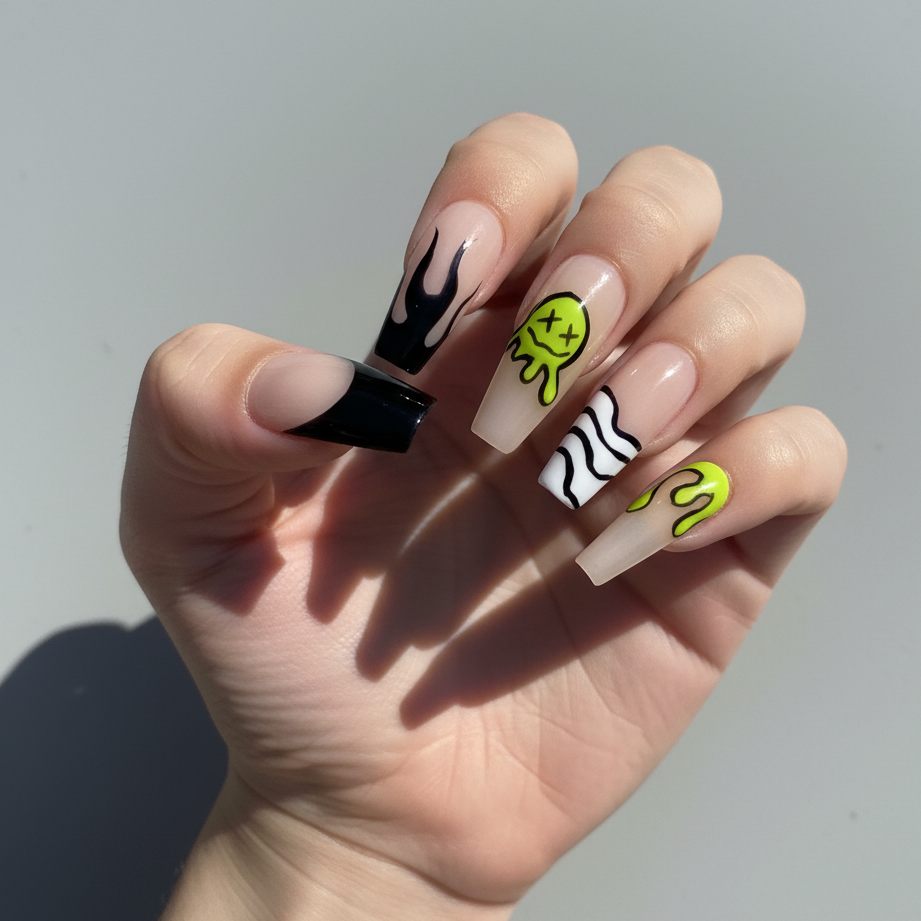 Meltdown - Long Coffin (Size Medium)