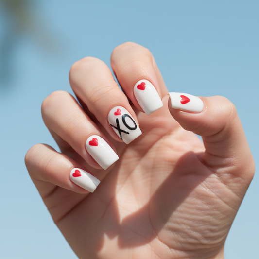 Love Note - Short Coffin (Size Medium)- CLEARANCE